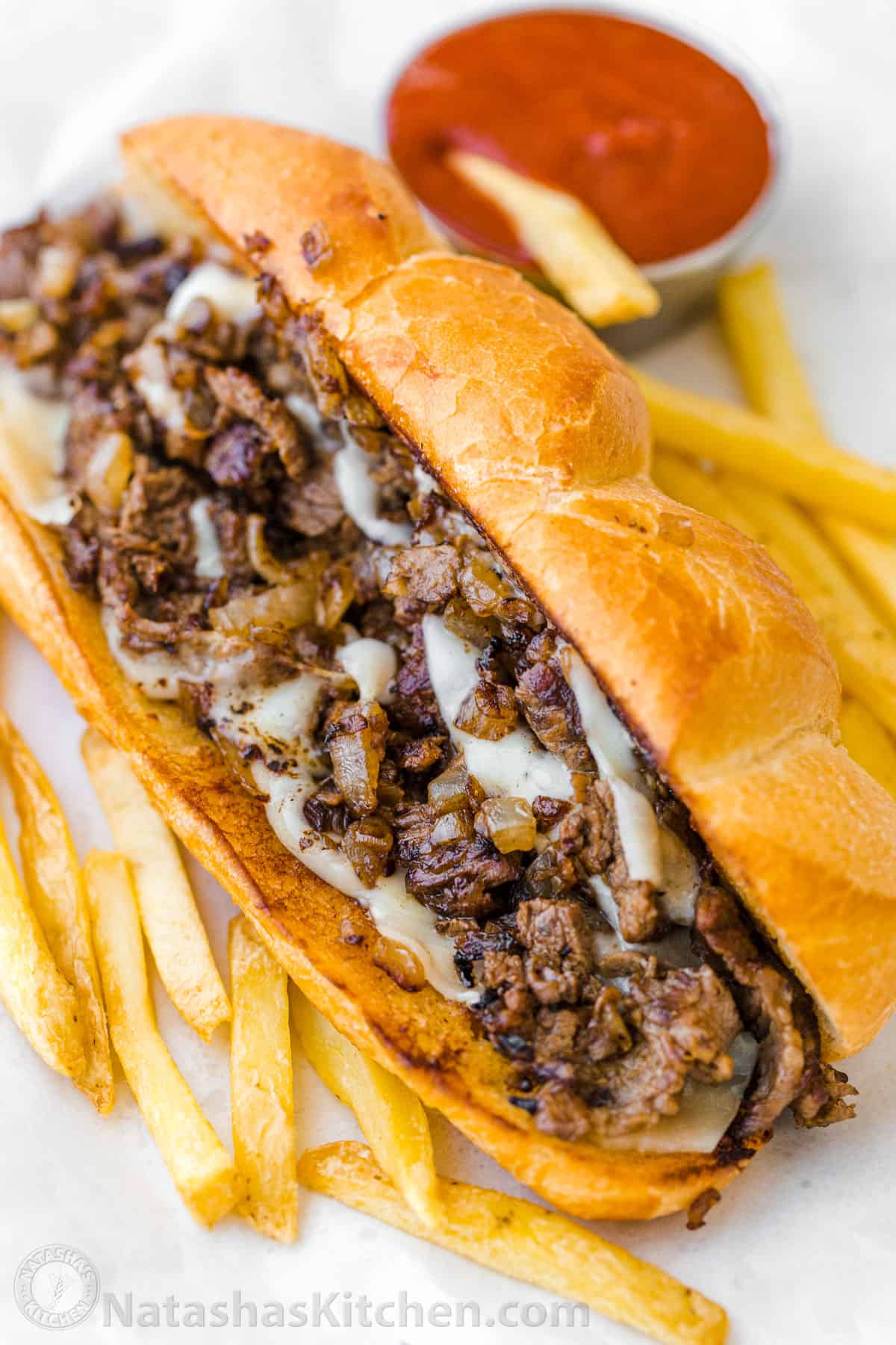 Early bar-b-que and a late cheesesteak!