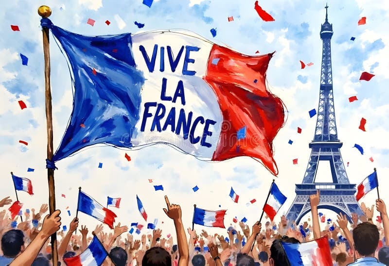 Vive la France ... in 90 minutes, or in extra time, or in a penalty shoot-out!