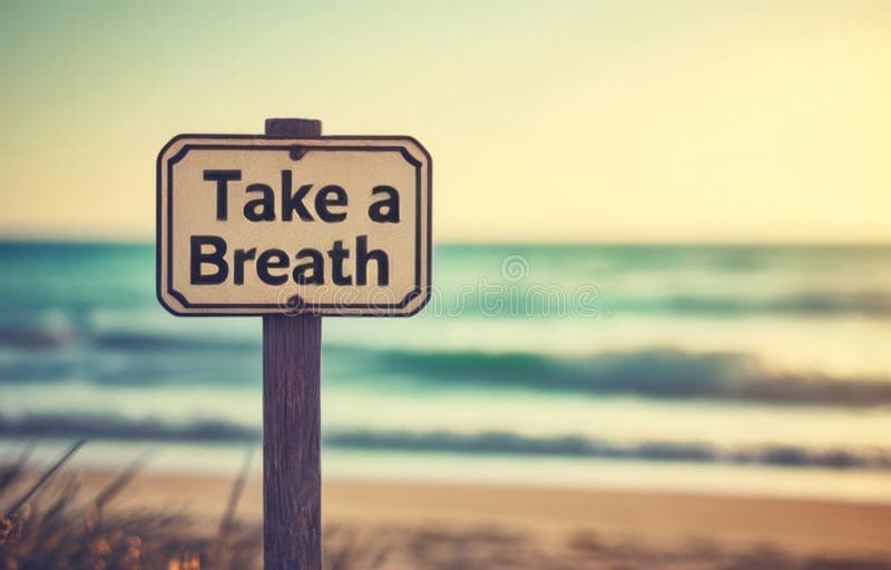 Yes you can take a breath!
