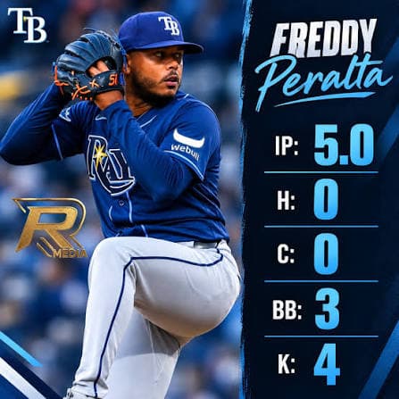 Gimme Fast Freddy Peralta to even the series!
