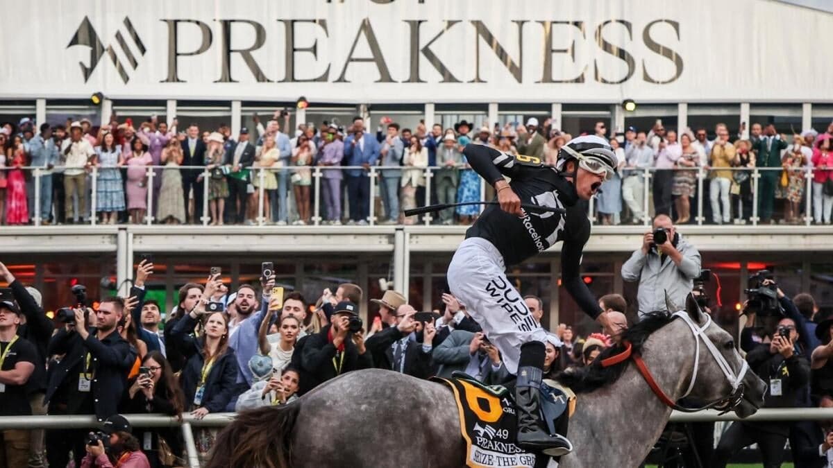 Riding #9 at the Preakness and #65 in Chicago!