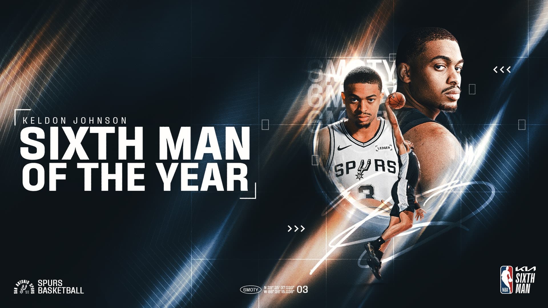 Sixth Man of the Year Keldon Johnson ... we're buying!