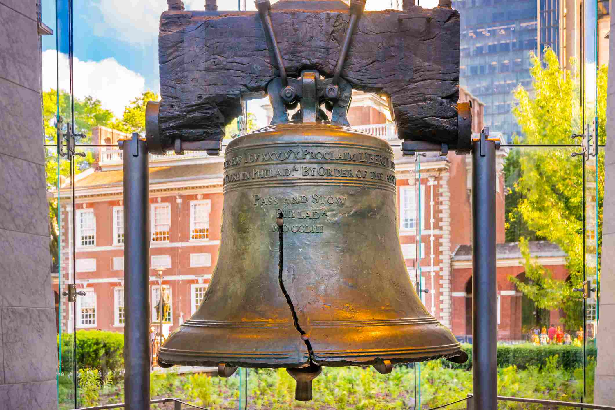 Make some noise with the Liberty Bell!