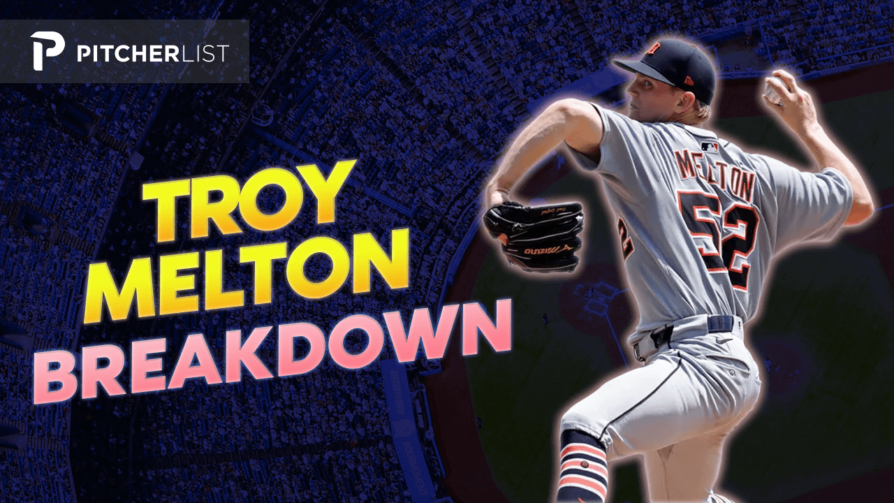 Troy Melton throwing nothing but BAGELS at the opposition!