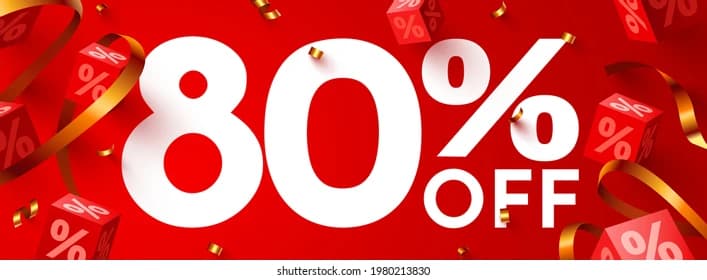 80% off this month ... PLZ give us a look!